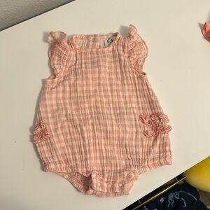 Gingham romper